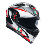 AGV - K5 S Plasma White/Black/Red Helmet