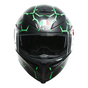 AGV - K5 S Vulcanum Black/Green Helmet