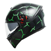 AGV - K5 S Vulcanum Black/Green Helmet