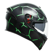 AGV - K5 S Vulcanum Black/Green Helmet