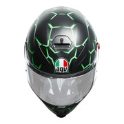 AGV - K5 S Vulcanum Black/Green Helmet