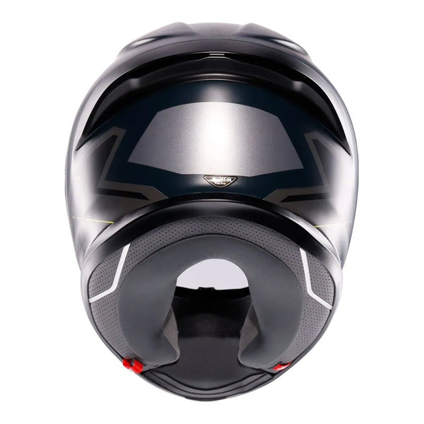 AGV - K6 S Enhance Matt Grey/Yellow Helmet