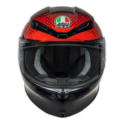 AGV - K6 S Fision Black/Red Helmet