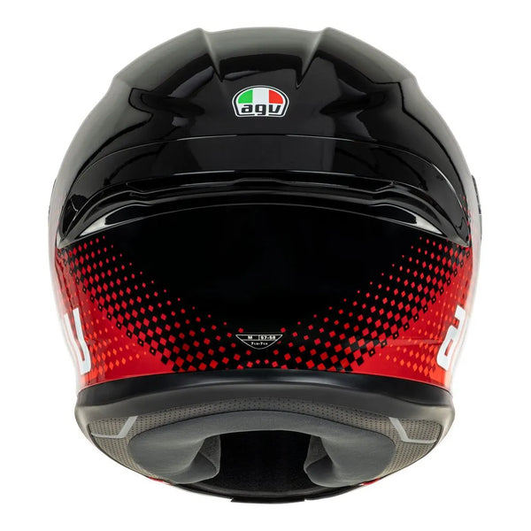 AGV - K6 S Fision Black/Red Helmet
