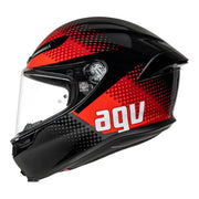 AGV - K6 S Fision Black/Red Helmet