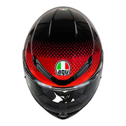 AGV - K6 S Fision Black/Red Helmet