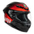 AGV - K6 S Fision Black/Red Helmet