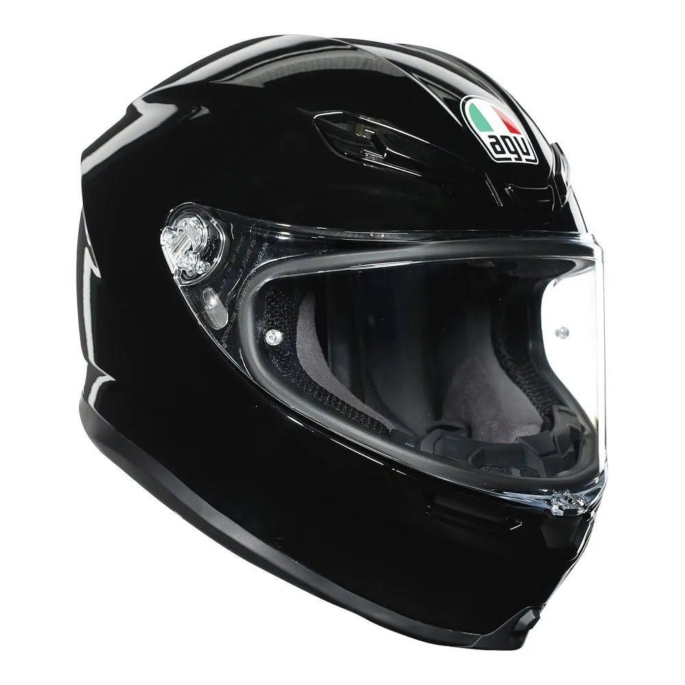 AGV K6 S Gloss Black Helmet AMA Warehouse