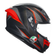 AGV - K6 S Slashcut Black/Red Helmet