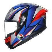 AGV - K6 S Slashcut Blue/Grey/Red Helmet