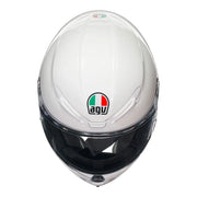 AGV - K6 S Solid Gloss White Helmet