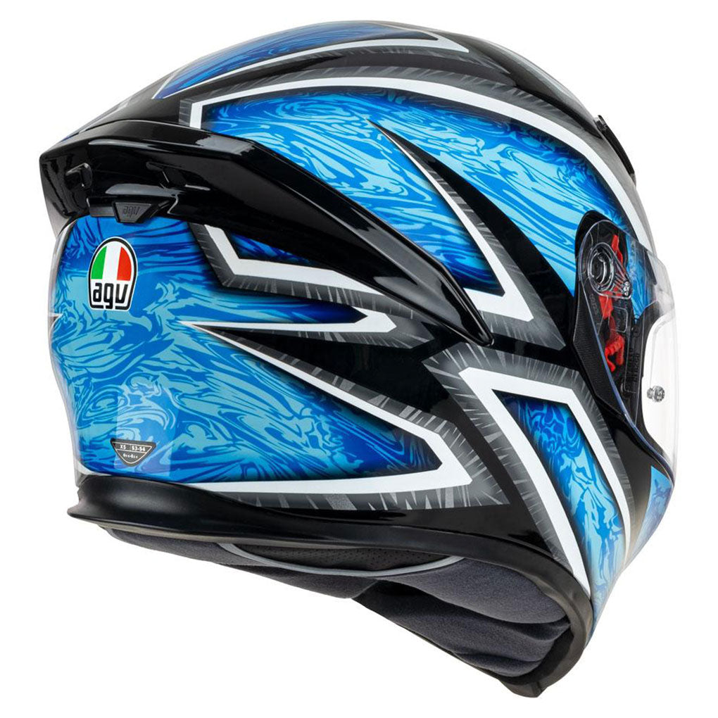 agv k5 blue AGV - K5 S SMU Kunai Black/Blue Helmet