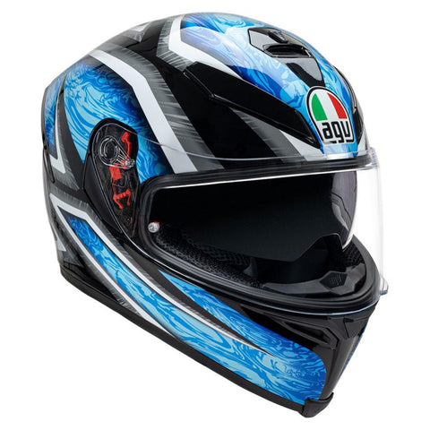 AGV - K-5 S SMU Kunai Black/Blue Helmet