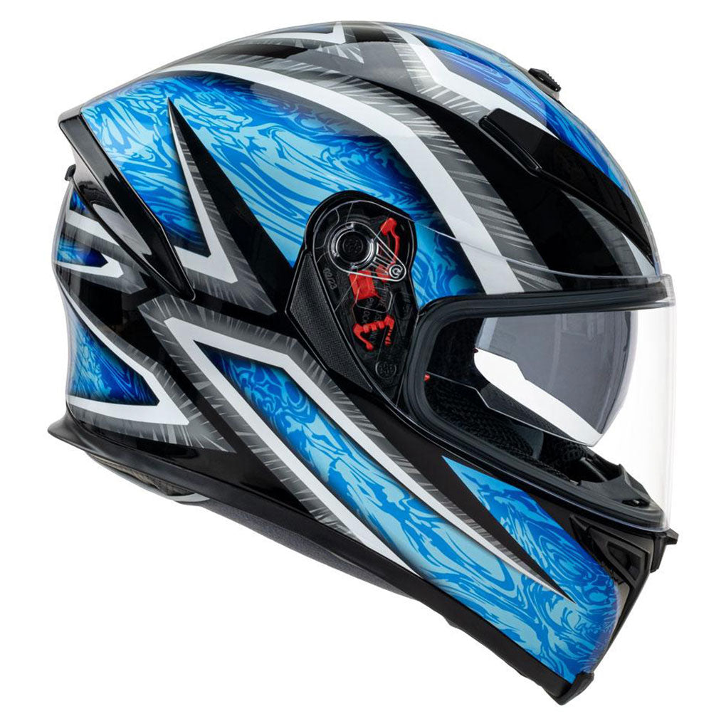 agv k5 blue AGV - K5 S SMU Kunai Black/Blue Helmet