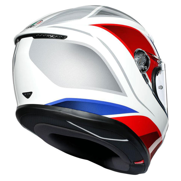AGV - K-6 Hyphen White/Red/Blue Helmet