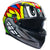 AGV - K3 Birdy 2.0 Grey/Yellow/Red Helmet