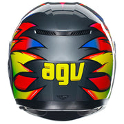 AGV - K3 Birdy 2.0 Grey/Yellow/Red Helmet