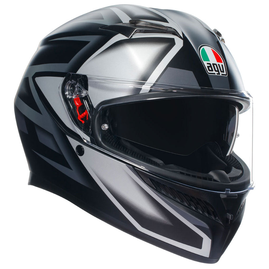 AGV - K3 Compound Black/Grey Helmet