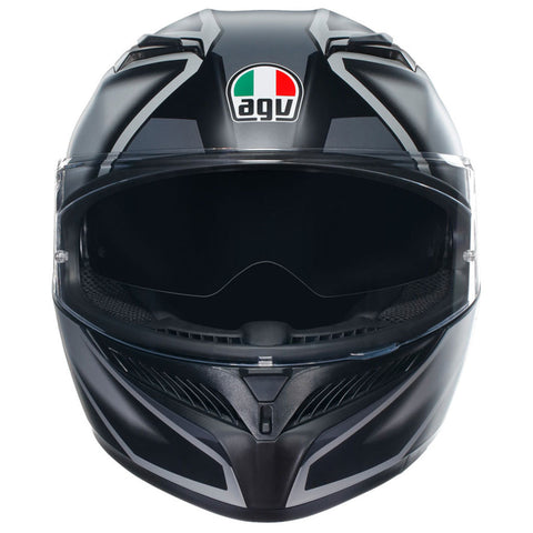 AGV - 2024 K3 Compound Black/Grey Helmet