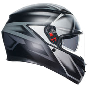 AGV - K3 Compound Black/Grey Helmet