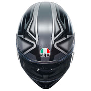 AGV - K3 Compound Black/Grey Helmet