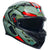 AGV - K3 Decept Black/Green/Red Helmet