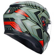 AGV - K3 Decept Black/Green/Red Helmet