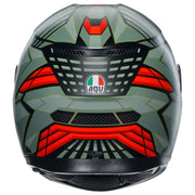 AGV - K3 Decept Black/Green/Red Helmet