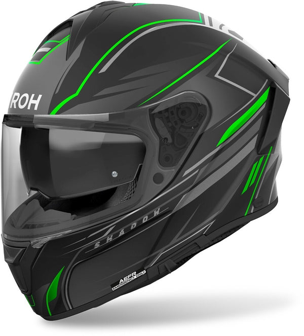 Airoh - Spark 2 Shadow Black/Green Helmet