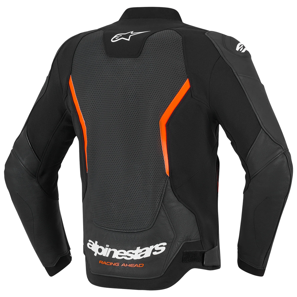 Alpinestars - GP Force V2 Black/Red Air Leather Jacket