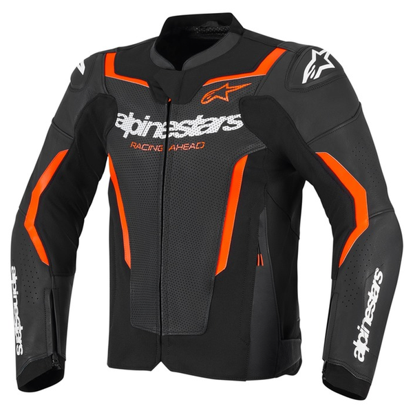 Alpinestars - GP Force V2 Black/Red Air Leather Jacket