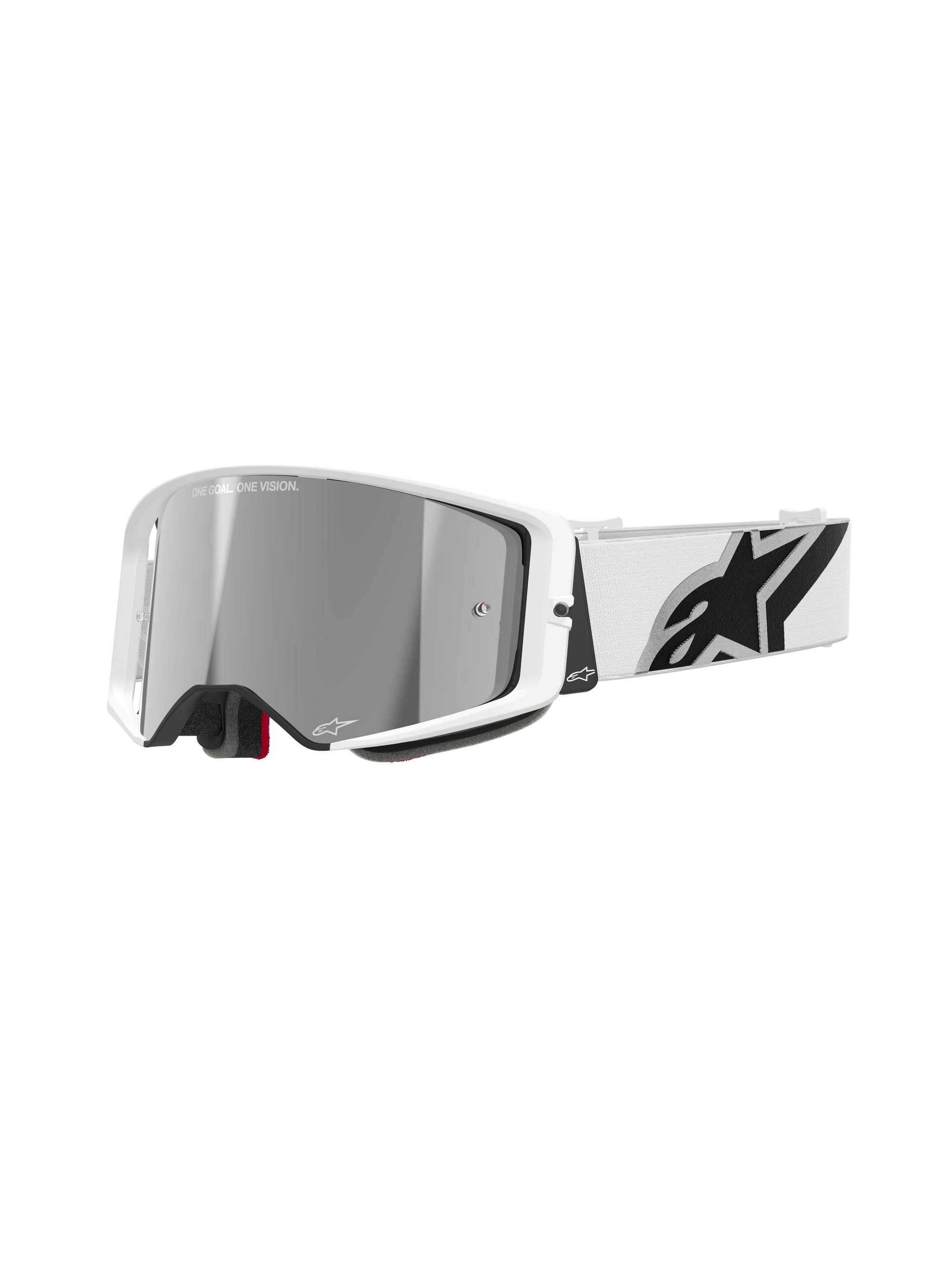 Alpinestars - Supertech Corp White Mirror Lens Goggle