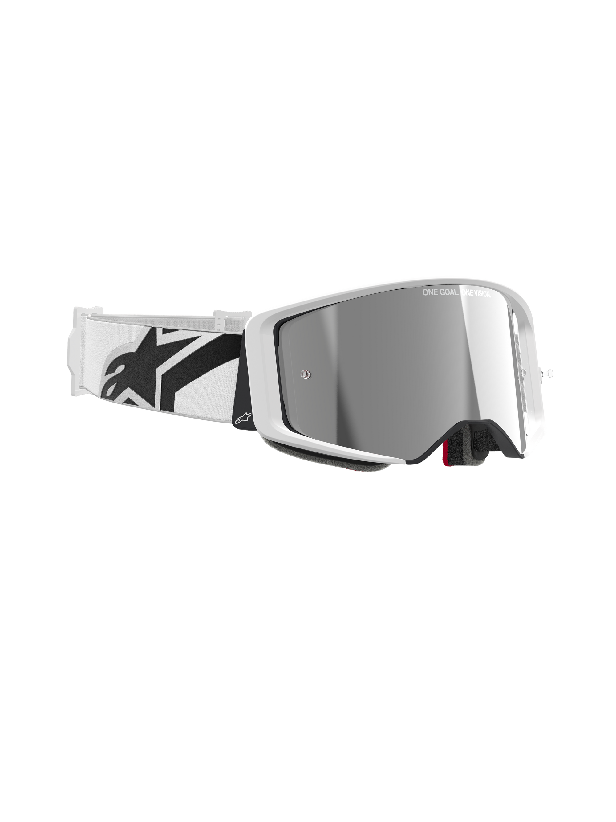 Alpinestars - Supertech Corp White Mirror Lens Goggle