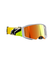 Alpinestars - Supertech Corp Yellow/Grey Mirror Lens Goggle