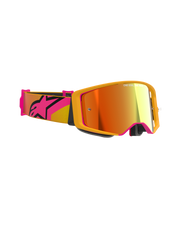 Alpinestars - Supertech Corp Yellow/Pink Mirror Lens Goggle