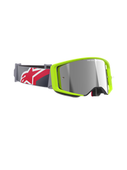 Alpinestars - Supertech Corp Yellow/Red Mirror Lens Goggle