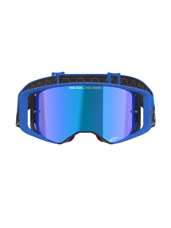 Alpinestars - Supertech Stream Blue Mirror Lens Goggle
