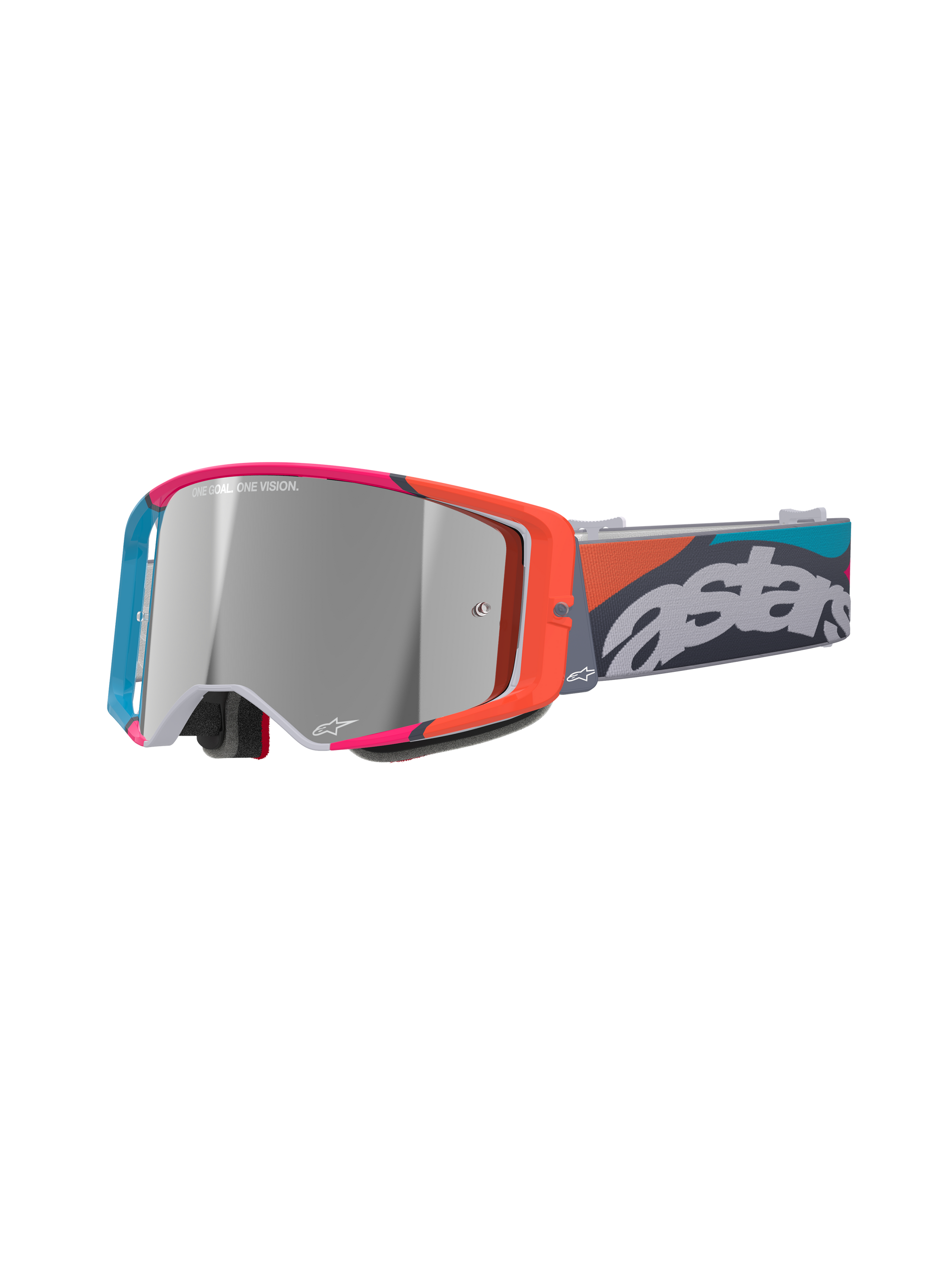 Alpinestars - Supertech Stream Grey/Multi Mirror Lens Goggle