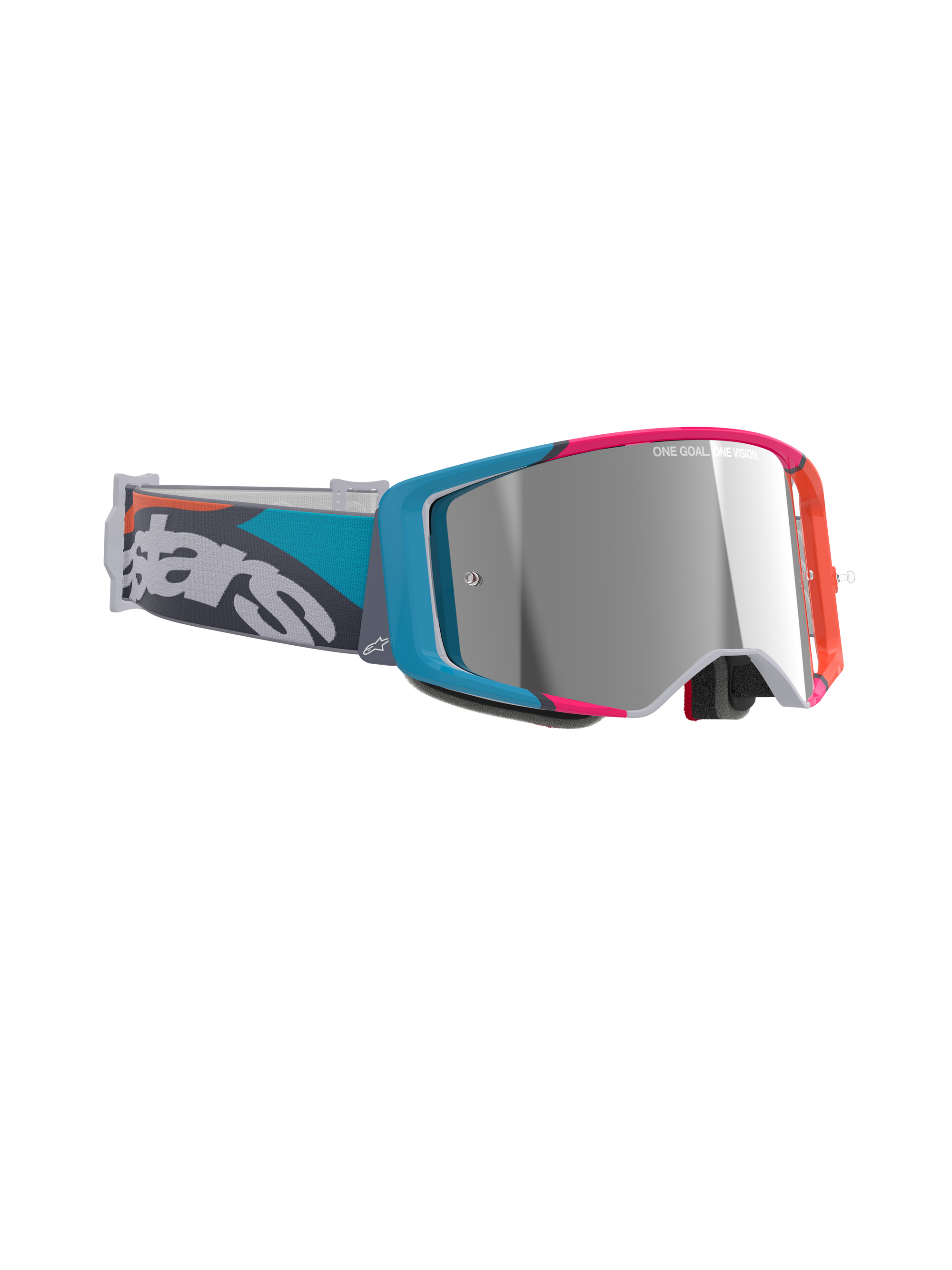 Alpinestars - Supertech Stream Grey/Multi Mirror Lens Goggle