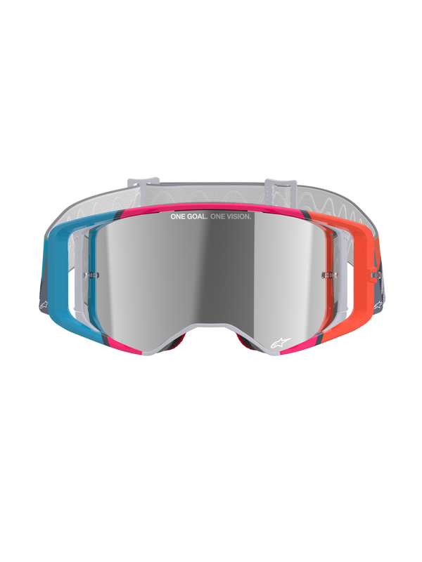 Alpinestars - Supertech Stream Grey/Multi Mirror Lens Goggle