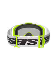 Alpinestars - Vision 8 Wordmark White/Yellow Mirror Lens Goggle