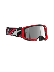 Alpinestars - Vision 8 Luar Red/Black Mirror Lens Goggle