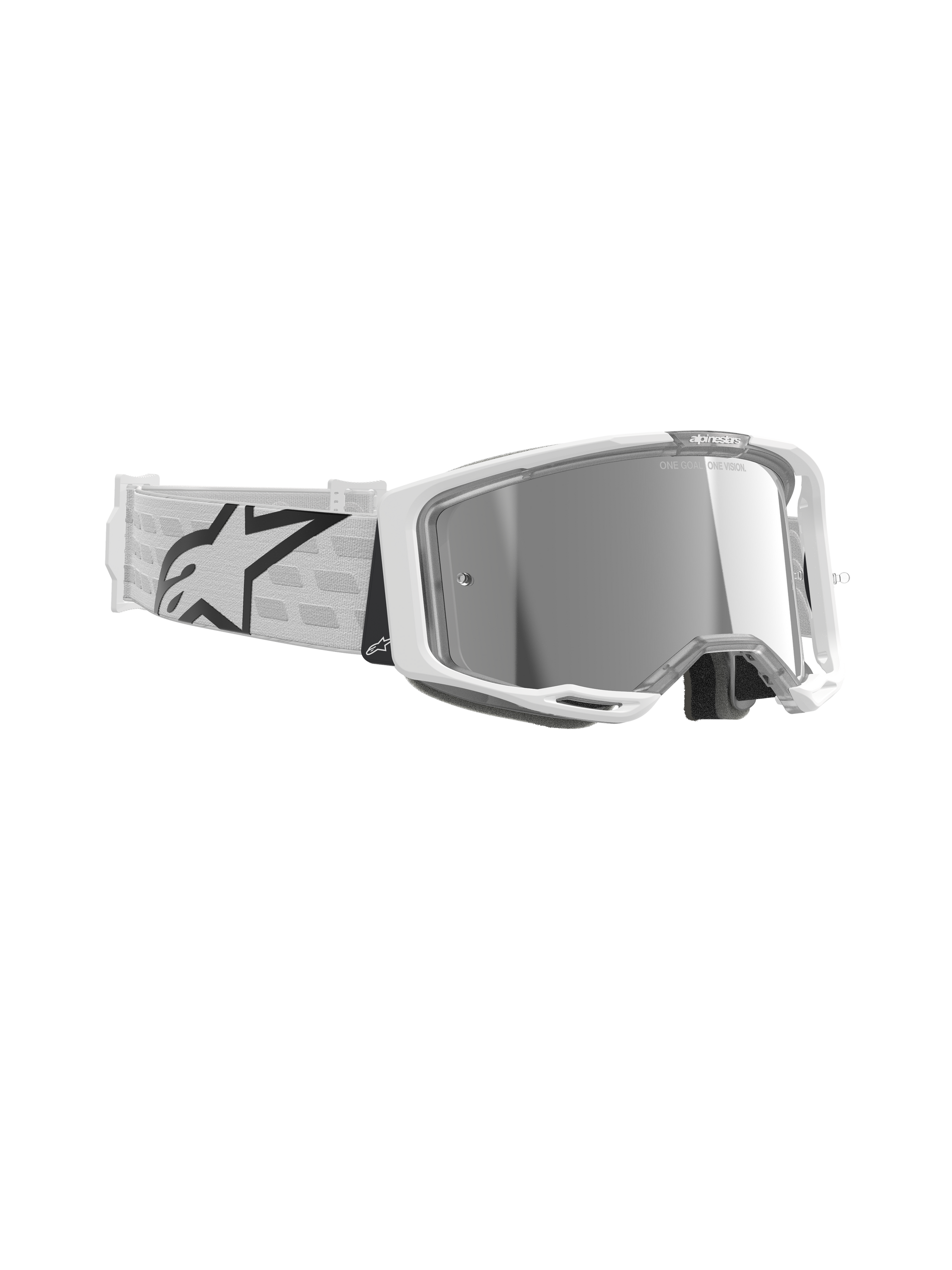 Alpinestars - Vision 8 Corp White Mirror Lens Goggle