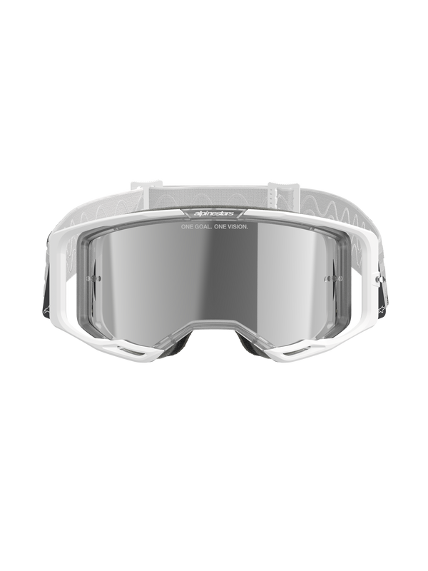 Alpinestars - Vision 8 Corp White Mirror Lens Goggle