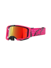 Alpinestars - Vision 8 Corp Pink Mirror Lens Goggle