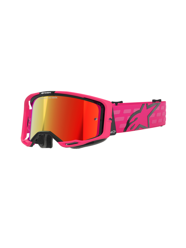 Alpinestars - Vision 8 Corp Pink Mirror Lens Goggle