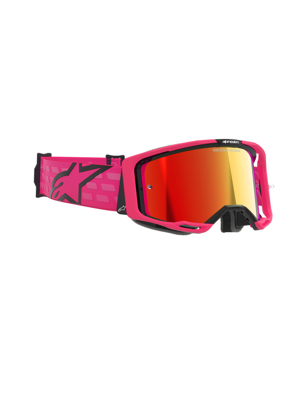 Alpinestars - Vision 8 Corp Pink Mirror Lens Goggle