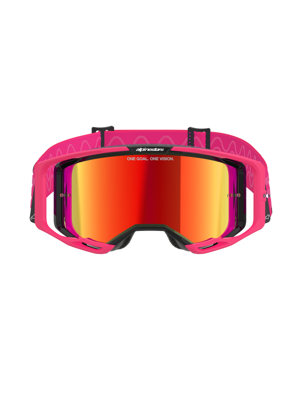 Alpinestars - Vision 8 Corp Pink Mirror Lens Goggle