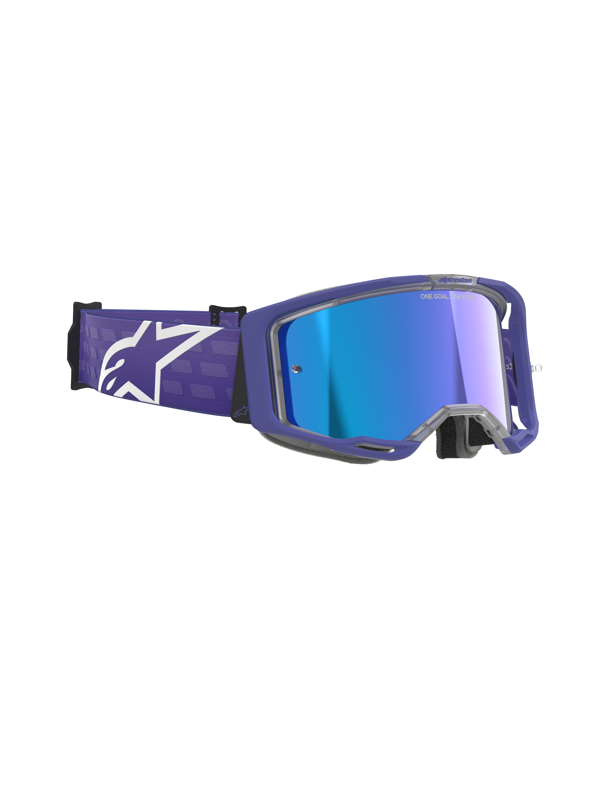 Alpinestars - Vision 8 Corp Purple Mirror Lens Goggle