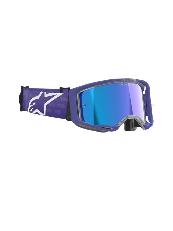 Alpinestars - Vision 8 Corp Purple Mirror Lens Goggle